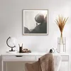Gerahmtes Poster - Rahmen in heller Eiche - Sisyphus Arbeit Produktbild-Vorschau 6