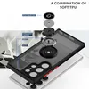 Exploded view of a phone case showing its layered construction and accessories. Produktbild-Vorschau
