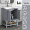 okwish Badezimmerschränke Badmöbel Einzel Waschtisch mit Produktbild-Vorschau 8
