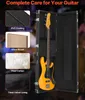 Futerał na gitarę Futerał na gitarę basową 122cm Zamykany Podgląd zdjęcia produktu 4