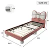 Flieks Polsterbett 90x200cm mit Led, Kinderbett Einzelbett Produktbild-Vorschau 7