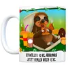 Kaffeebecher mit fressendes Faultier Dschungelmotiv und Produktbild-Vorschau 2