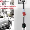 Nabíjací kábel JUNSUN typu 2 CEE16A s adaptérom Schuko 11kW Náhľad obrázku produktu 2