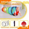 Sada 2 ks dúhových lezeckých tunelov 180 x 45 x 45 cm, Náhľad obrázku produktu 3