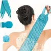 GKA 3 teiliges Dusch Peeling Set mit Rückenschrubber Luffa Produktbild-Vorschau 1