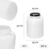 Set 40 litres poubelle alimentaire sans BPA Fût alimentaire Voir les images du produit 3