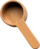 A wooden coffee scoop is shown against a white background. Anteprima dell’immagine prodotto