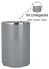 WENKO Abfall Eimer Inca grey 5 L Schwingdeckel Müll Produktbild-Vorschau 2