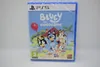 A new, shrink-wrapped video game case for PlayStation 5, featuring the characters from the children's show Bluey. Náhled obrázku produktu