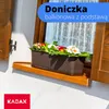 KADAX Balkontopf mit Untersatz "Frette", Balkonkasten mit Produktbild-Vorschau 3