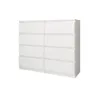 BEAUTYSOFA | Commode LEMON 100 cm blanche, buffet à 8 Voir les images du produit 2