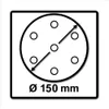 Festool STF D150/16 Schleifscheiben 150 mm Granat P120 GR / Produktbild-Vorschau 3