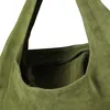 Hausfelder Manufaktur Beuteltasche Velours Grün onesize Produktbild-Vorschau 5