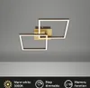 LED Deckenleuchte, gold-braun, 2x LED/11W Produktbild-Vorschau 2