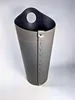 Exquisites Kaminbesteck italienisches Leder | Grau (turtle) Produktbild-Vorschau 1