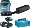 Makita DBO180RMJ Akku-Exzenterschleifer 18 V / 2x 4,0 Ah Produktbild-Vorschau 7