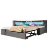 Multifunktionales Daybett 90x200 cm (ausziehbar 180x200) – Produktbild-Vorschau 8