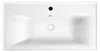 SAVA 90 lavabo en céramique 90x46cm, blanc Voir les images du produit 3