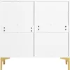 Sweiko Moderne Sideboard-Kommode mit 2 Türen und 2 Produktbild-Vorschau 10