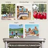Outsunny Bierpong Tisch Campingtisch klappbarer Klapptisch Produktbild-Vorschau 7