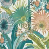 Erismann Rauhfaser-Vliestapete Martinique Floral türkis Produktbild-Vorschau 2