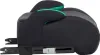 Side view of a black and green car seat booster. Produktbild-Vorschau