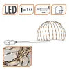 LED-buxusverlichting met 144 LED's, warm wit licht - 120 cm Productafbeelding-voorbeeld 2