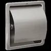 KWC AR toiletrolhouder, STRATOS, edelstaal, 153x153x129 mm, Productafbeelding-voorbeeld 3