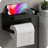 KRUMAD Toilettenpapierhalter ohne Bohren Schwarz, Produktbild-Vorschau 10