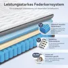 Matratze 180x200 22cm Integrierter Topper Matratze 7 zonen Produktbild-Vorschau 11