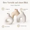 Keramik Vasen Set 3-teilig – Handgearbeitete Steingut Vasen Produktbild-Vorschau 9