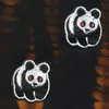 Aufnäher - Panda - mini schwarz-weiß 2er Set - Patch Produktbild-Vorschau 4
