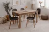 finori Anya 70A Stuhl, 4er-Set, Cord grau / Holzoptik Maß: Produktbild-Vorschau 13