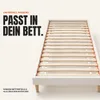 WOLKENLAND Lattenrost 90 x 200 cm | 14 Latten | Massivholz Produktbild-Vorschau 8