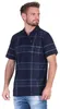 Herren Poloshirt T-shirt Polo-Hemd Kurzarm,  Dunkelblau L Produktbild-Vorschau 3