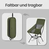 SONGMICS Campingstuhl klappbar mit verstellbarer Höhe, Produktbild-Vorschau 7