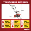 HECHT 752 Motorhacke Benzin | 25 cm Arbeitsbreite | 19,5 cm Produktbild-Vorschau 9