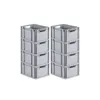 SuperSparSet 8x Eurobox NextGen Economy mit Scharnierdeckel Produktbild-Vorschau 5