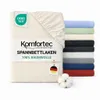 Komfortec Jersey Spannbettlaken 200x200 cm, 100% Baumwolle, Produktbild-Vorschau 1