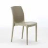 Weiß Quadratisch Tisch und 4 Stühle Farbiges Produktbild-Vorschau 4
