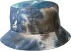 Kangol kanutschbarer Bucket Stoffhut Batic Tie Dye in blau