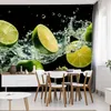 Muralo Vlies Fototapete LIMONEN Zitrusfrüchte Wasser Produktbild-Vorschau 7