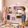 FCH Multifunkční dřevěná kuchyňka pro děti od 3 let, Náhled obrázku produktu 1