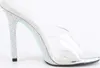 GALA-01DM Damen Slipper von Fabulicious, Transparent EU 37, Produktbild-Vorschau 5