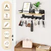 YORBAY Schlüsselhalter Schlüsselbrett mit Holzablage, 7 Produktbild-Vorschau 8