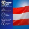 PHENO FLAGS Premium Österreich Flagge 90x150 cm Produktbild-Vorschau 7