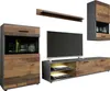 trendteam Wohnen Wohnwand Mango Matera NB/Old Wood NB 246 x Produktbild-Vorschau 4