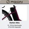Agon Axis E-Bike 26 Zoll Citybike Damen Herren 140 - 165 cm Produktbild-Vorschau 3
