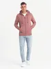 Ombre Clothing Sweatshirt mit Reißverschluss für Männer Produktbild-Vorschau 3