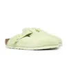 BIRKENSTOCK BOSTON SUEDE LEATHER Grün Produktbild-Vorschau 2